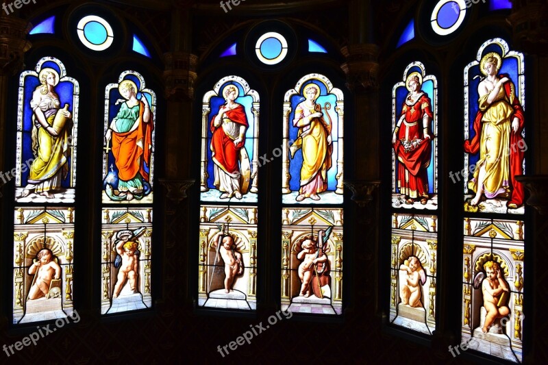 Stained Glass Stained Glass Windows Church Oratory Chapel