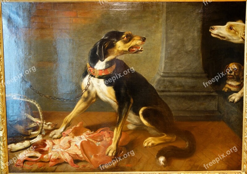 David De Coninck Attacking Dogs Exhibit Undated