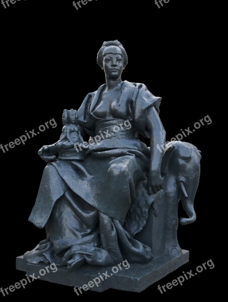 Asia Musee D'orsay Sculpture Statue Bronze