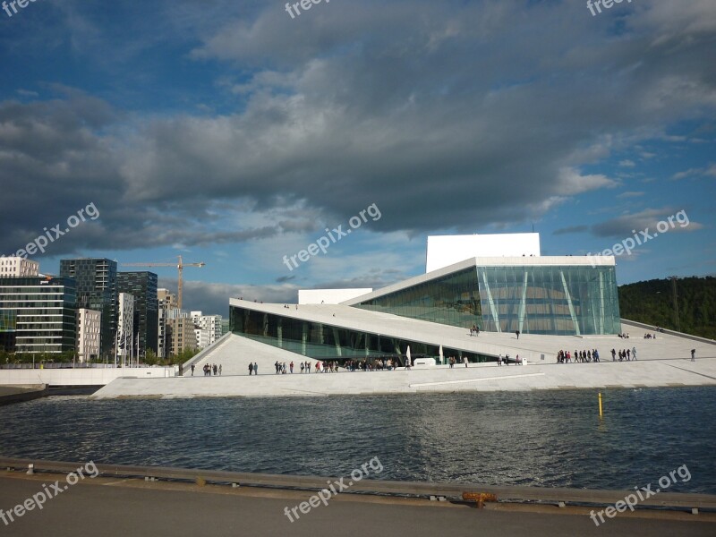 Oslo Opera Opera House Architecture Places Of Interest