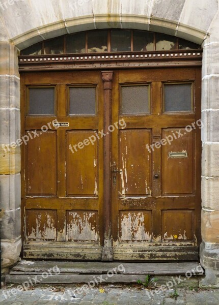 Door Input Old Old Door Wood