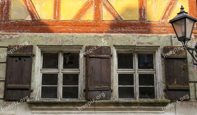 Window Old Ruin Middle Ages Lantern