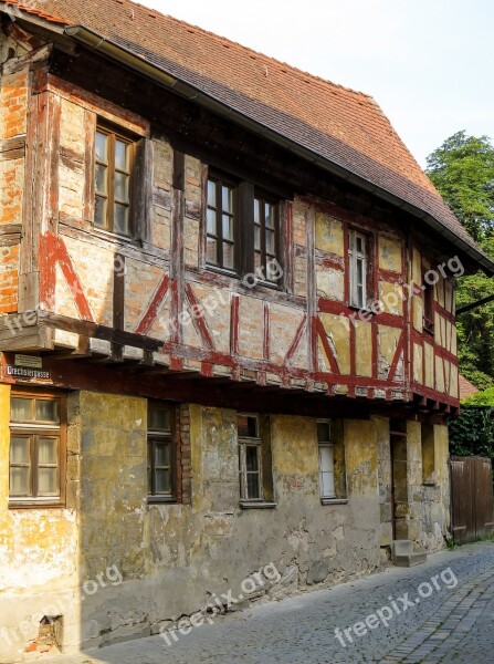 Truss Old Middle Ages Fachwerkhaus Old House