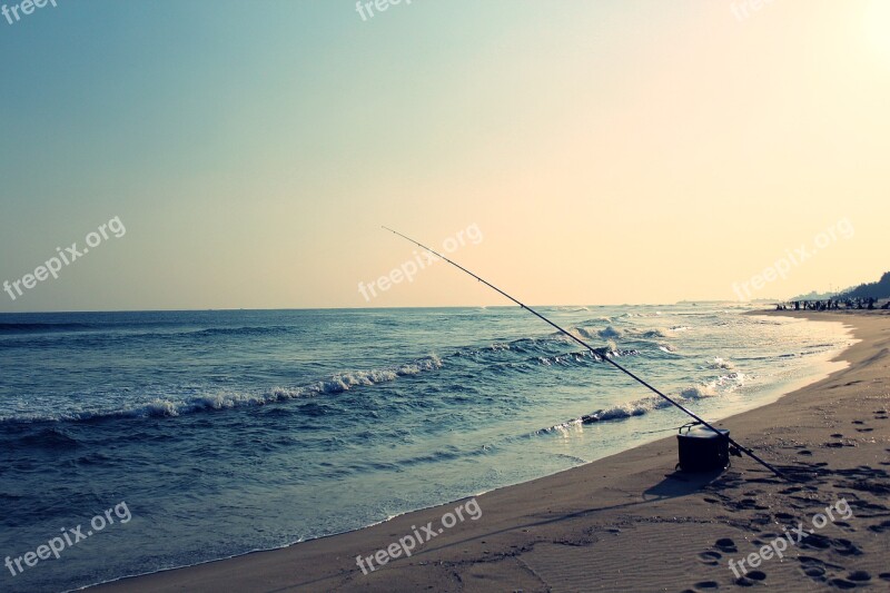 Mesh Beach Sea Republic Of Korea Fishing Japan Sea