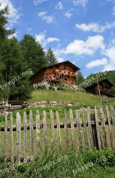 Mountain Farm Woodhouse Apriach Carinthia Alpine