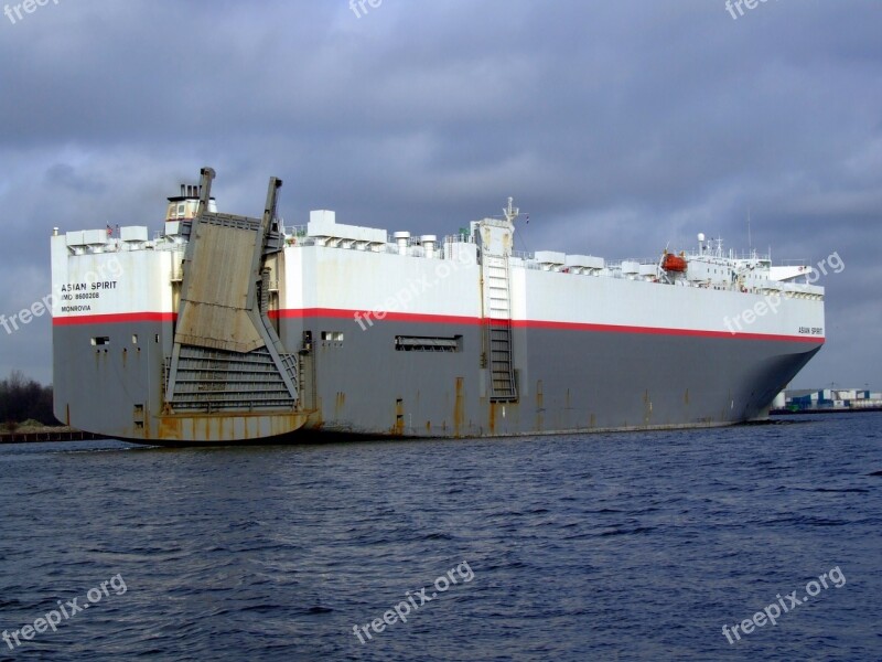 Asian Spirit Ship Vessel Freight Cargo