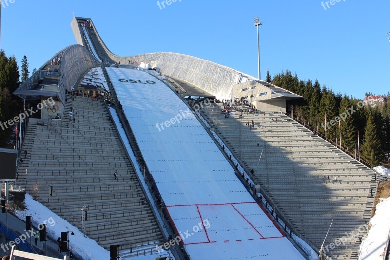 Oslo Holmenkollen Ski Jumping Ski Jump Travel