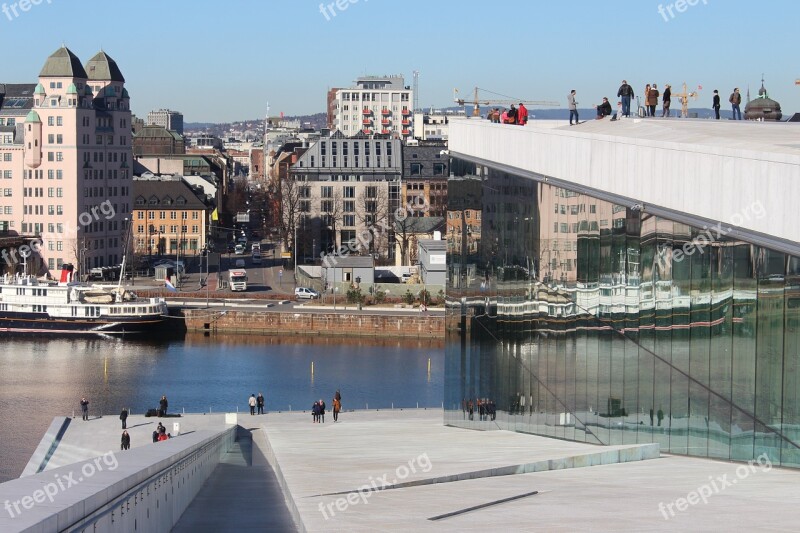 Oslo Opera White Building Opera House