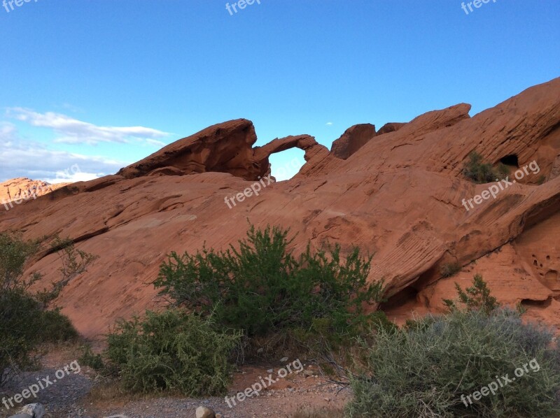 Red Rock Valley Of Fire Nev Nevada Free Photos