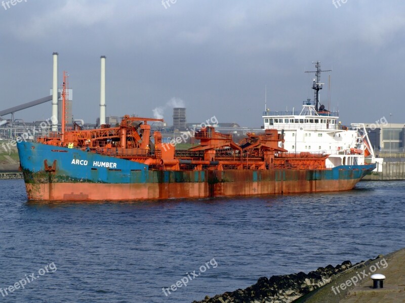 Arco Humber Suction Dregder Ship Vessel Technology