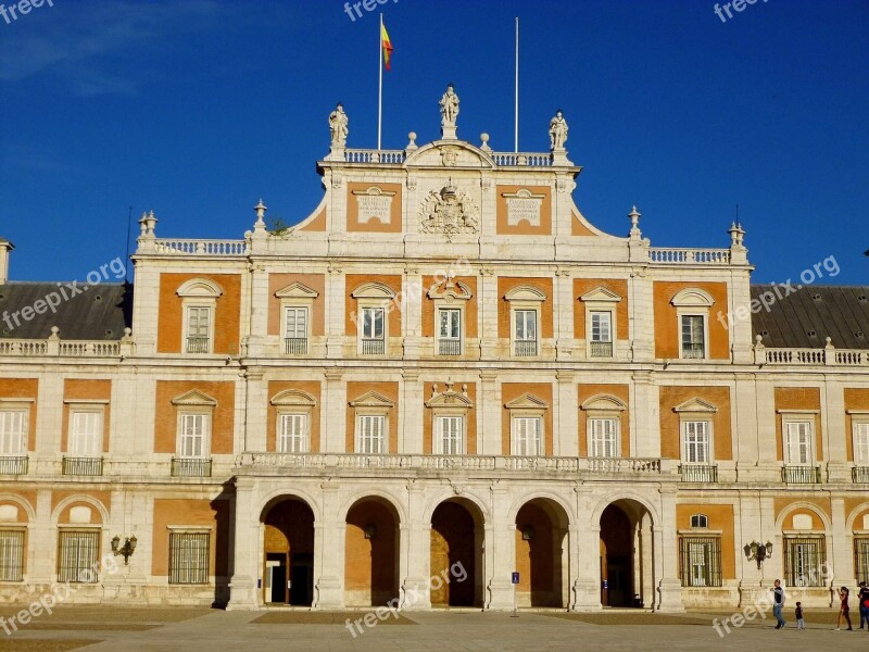 Royal Palace Aranjuez Spain Castle Heritage