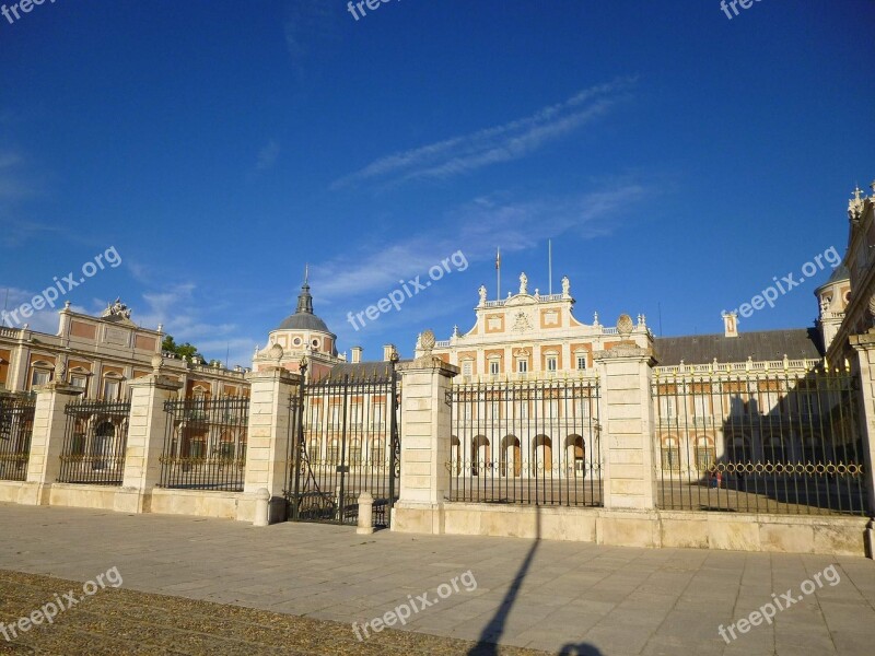 Royal Palace Aranjuez Spain Castle Heritage