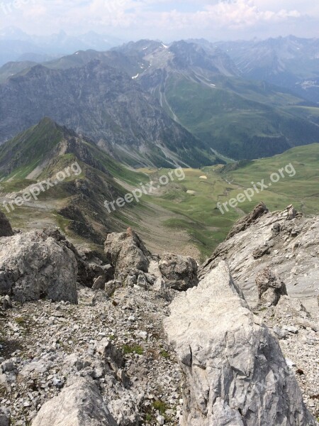 Mountains Switzerland Landscape Davos Free Photos