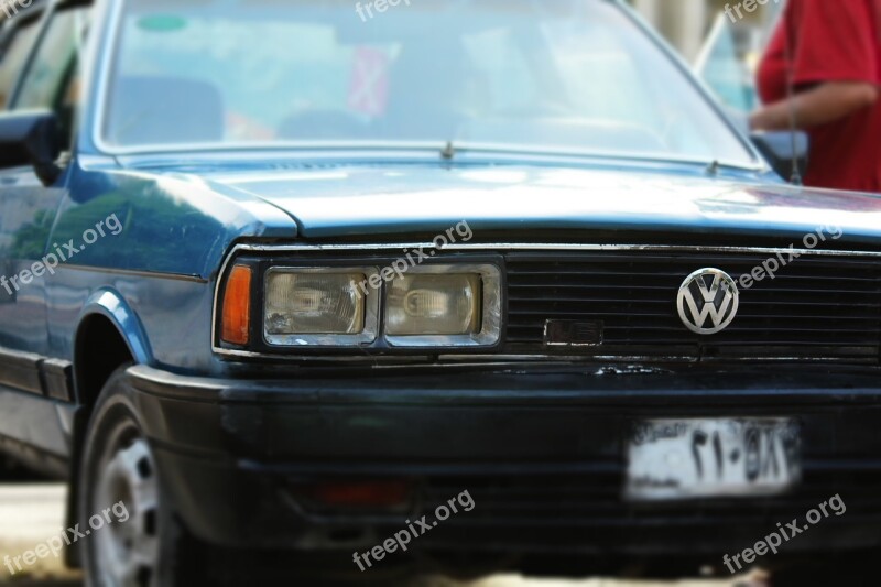 Volkswagen Vehicle Vintage Iraq Blue