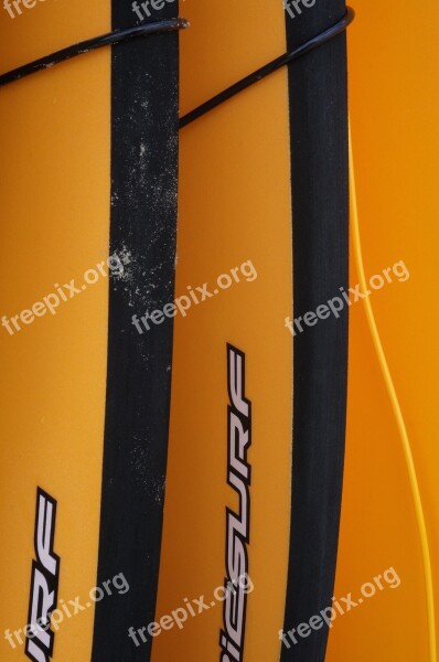 Surfboard Outdoor Orange Sport Surf