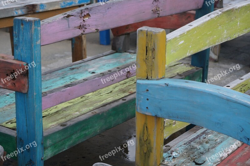 Chair Paint Rustic Painted Wood