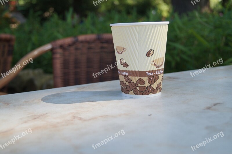 Coffee Tee Cup Drink Paper Cup