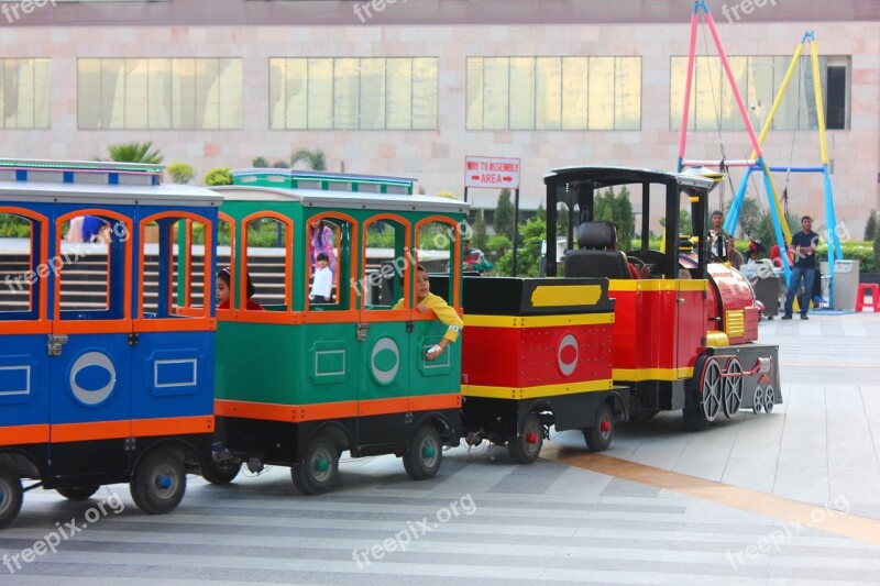 Toy Train Children Child Childhood