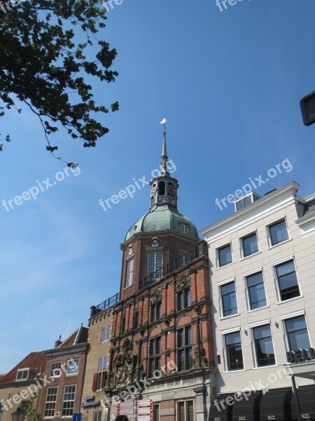 Dordrecht Tower City Historic Building Building