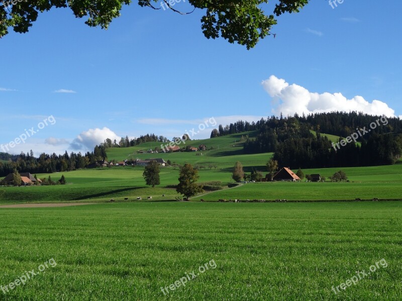 Landscape Emmental Farm Free Photos