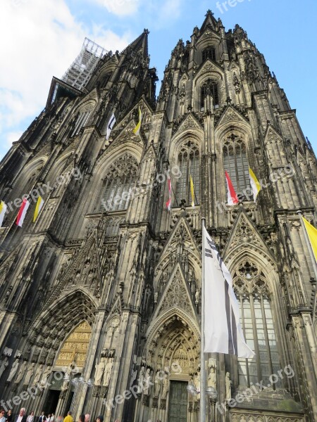 Cologne Germany Church Religion Cathedral