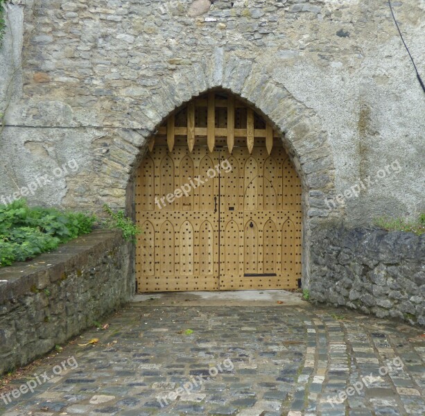 Castle Entrance Architecture Old Medieval