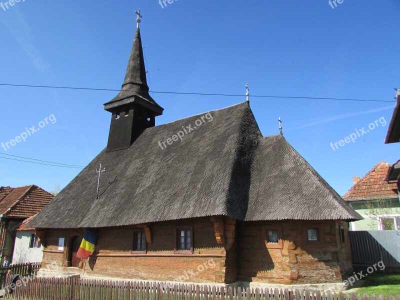 Wooden Church Transylvania Bihor Crisana Saca