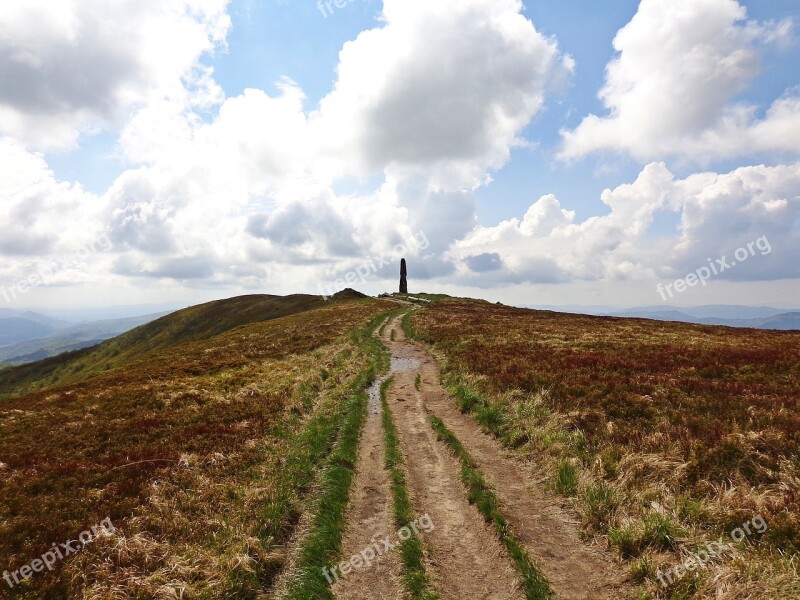 Mountains Landscape Trail Way Panorama