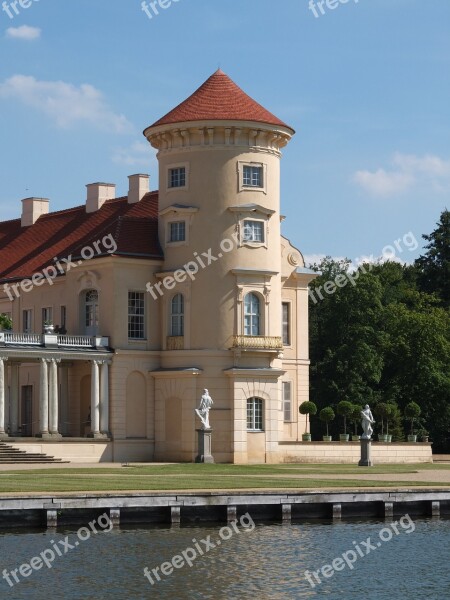 Castle Rheinsberg Rheinsberg Castle Tower Brandenburg