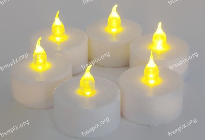 Candles Battery Operated Glow Illuminate Tea Light