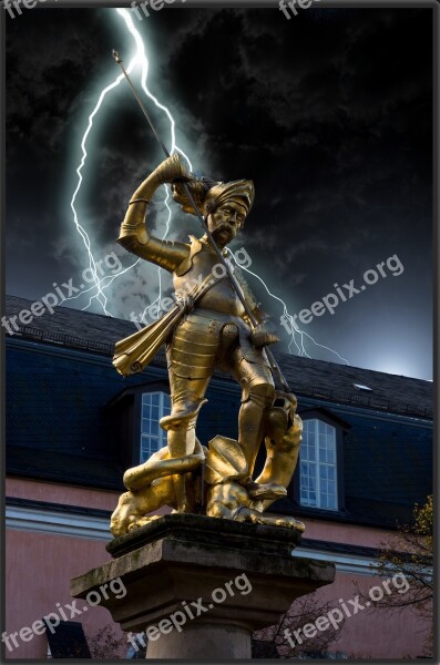 Thuringia Germany Eisenach Nikolai Gate Nikolai Church Wartburg Castle