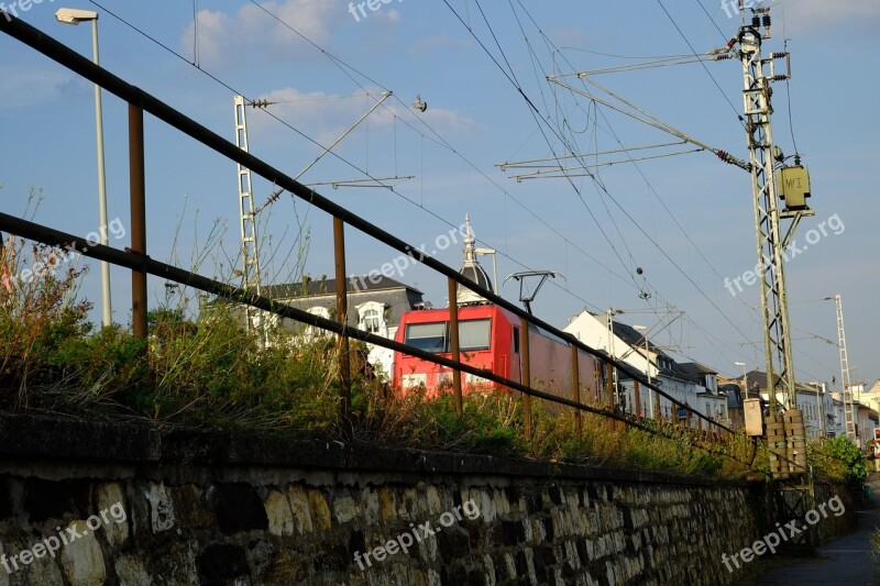 Loco Electric Locomotive Locomotive Railway Rail Traffic