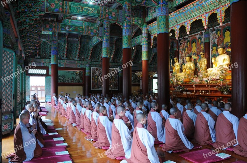 Buddhism Buddha Temple Republic Of Korea Unmunsa