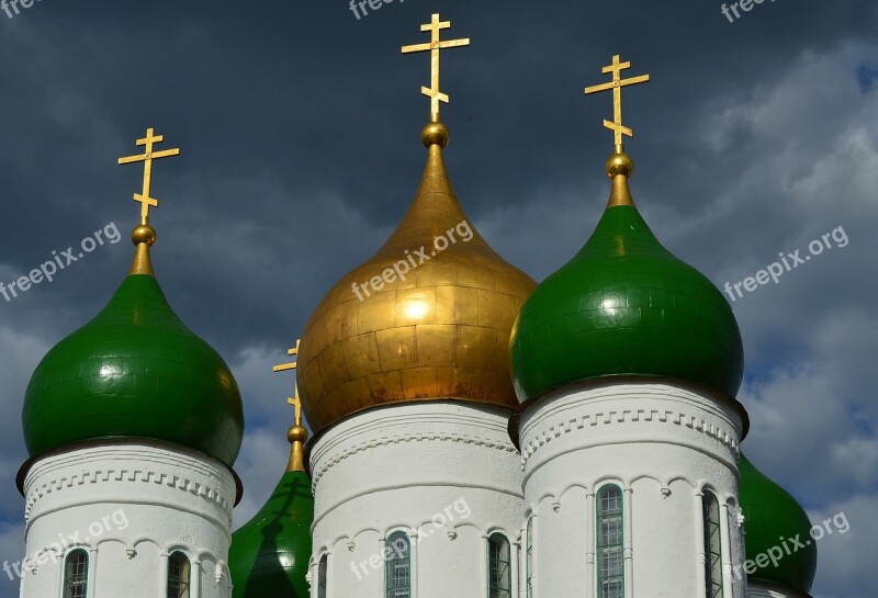 Onion Orthodox Church Dome Russia