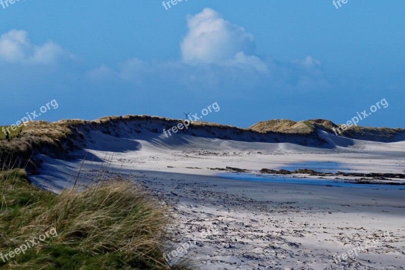 Sea Sand Dunes Nature Sky