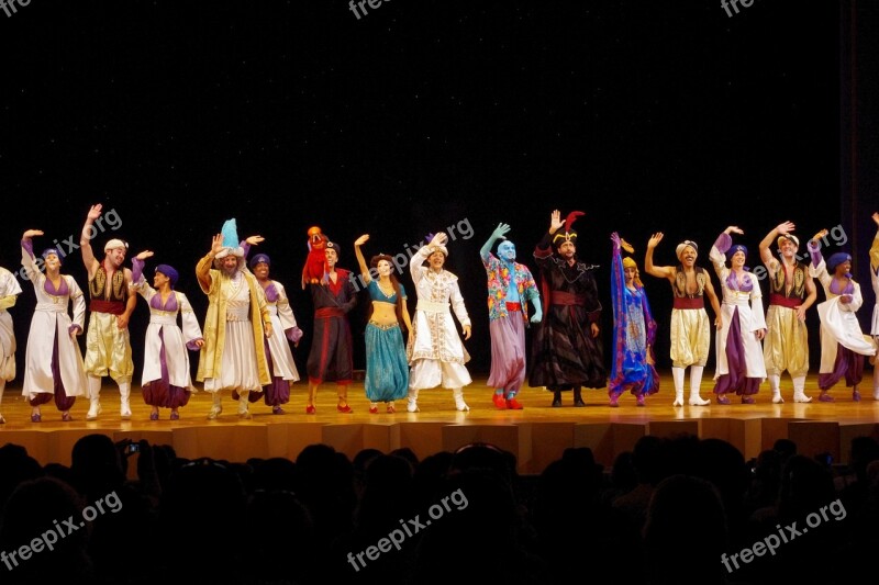 Aladdin Play Theatre Cast Crew