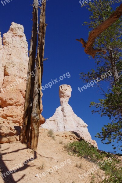 Bryce Canyon Rock Formation Monolith