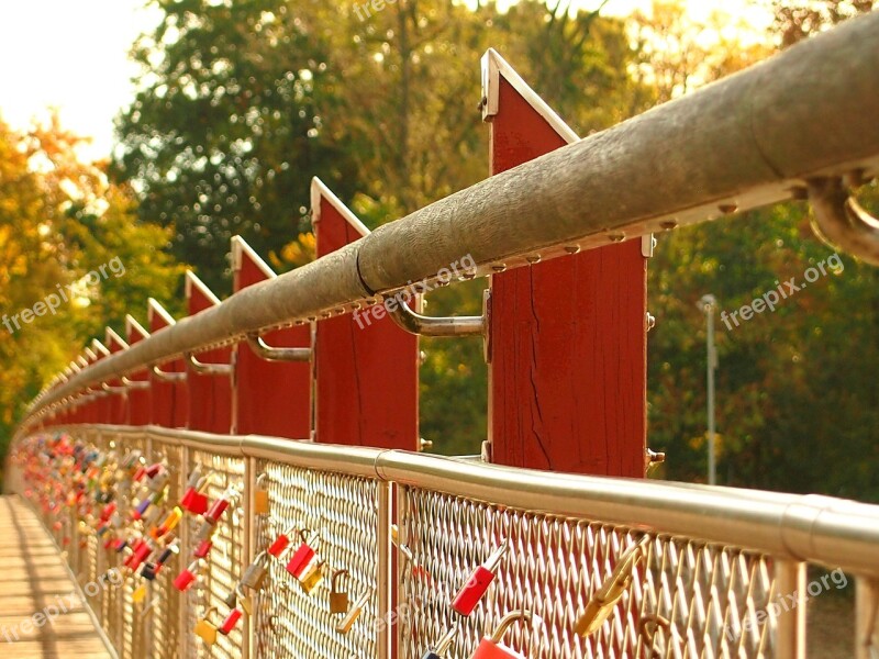 Love Locks Love Bridge Padlocks Free Photos