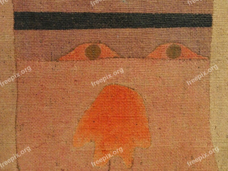 Arab Song Paul Klee Jute Burqa Detail