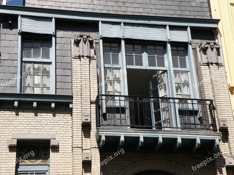 Antwerpen Belgium House Balcony Architecture