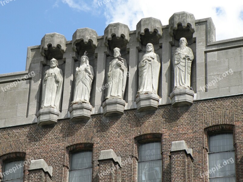 Christus Koningkerk Antwerpen Belgium Church Detail