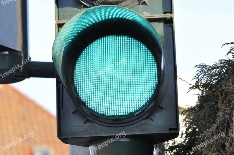 Traffic Light Signal Traffic Street Road