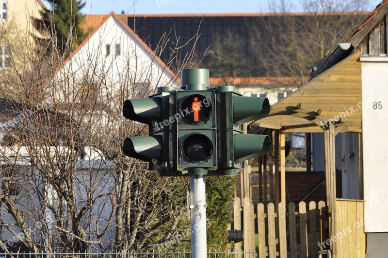 Traffic Light Signal Pedestrian Traffic Street