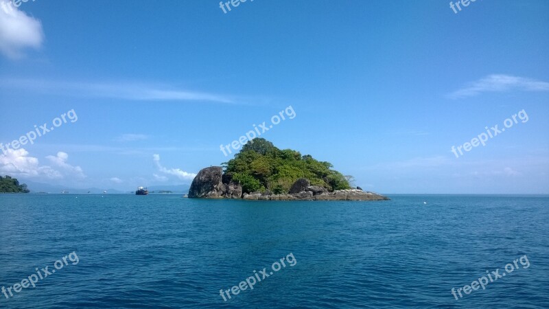 Island Sunny Day Gulf Of Thailand Free Photos