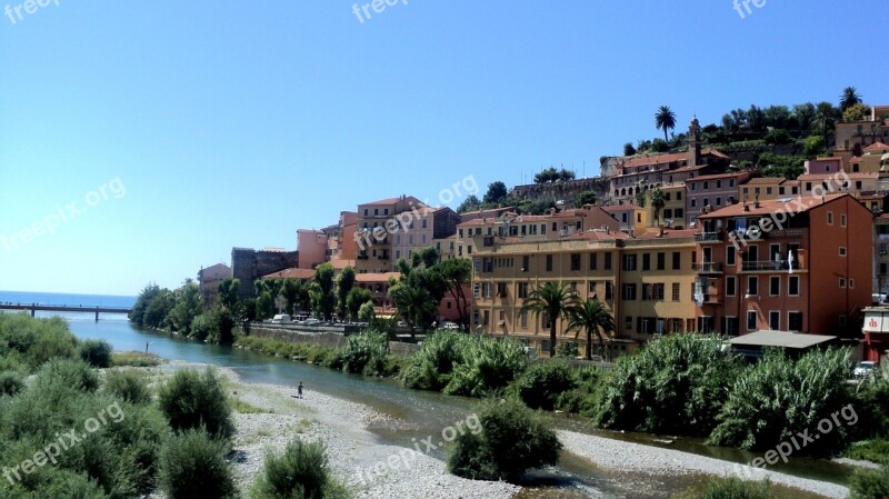 Italy Italian Riviera Ventimiglia Vacations Free Photos