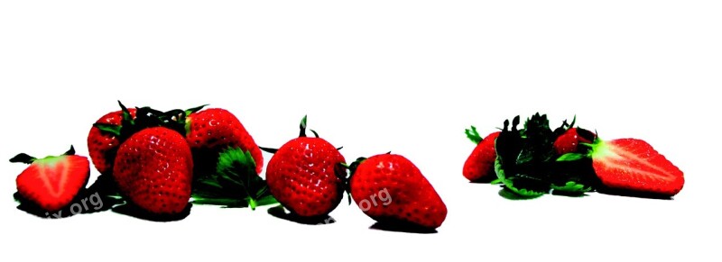 Fruity Strawberries Sweet Free Photos