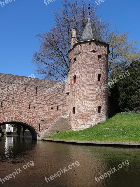 Amersfoort Monnikendam River Bridge Netherlands