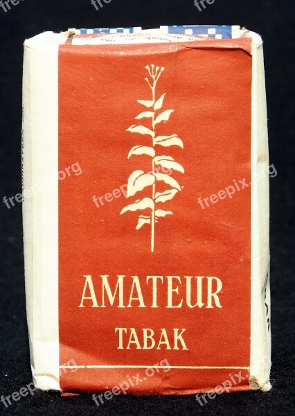 Amateur Tobacco Packaging Old Dutch