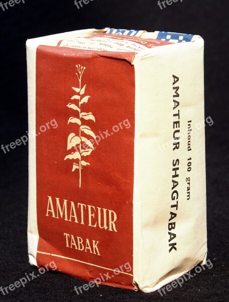 Amateur Tobacco Packaging Old Dutch