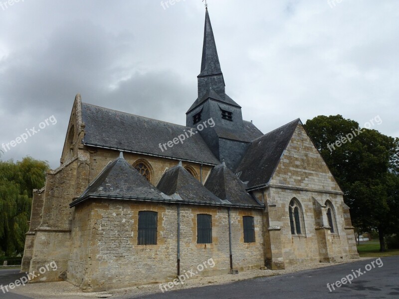 Amagne Ardennes Saint Martin Church Historic